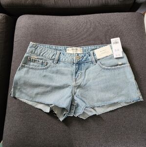 Hollister Low Rise Jean Shorts